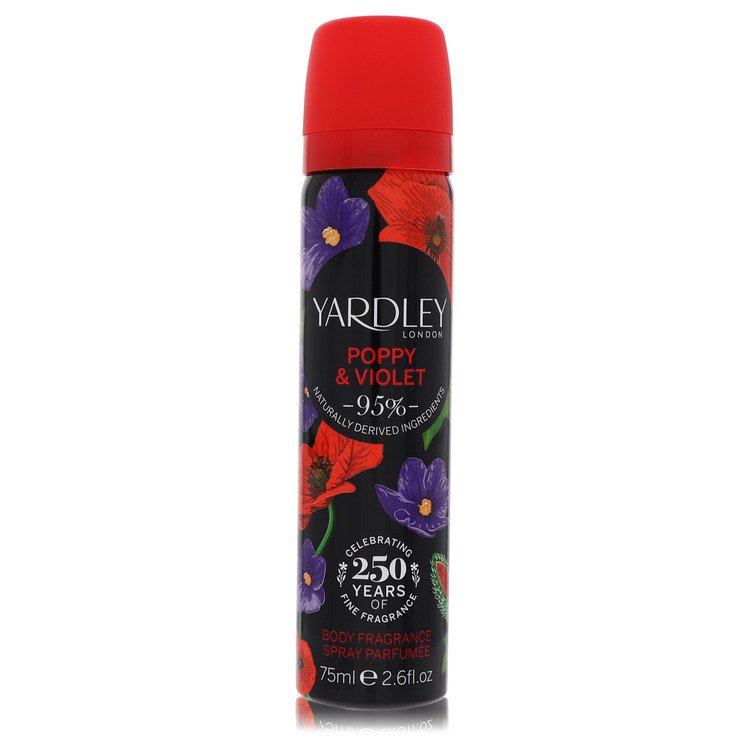Yardley Poppy & Violet by Yardley LondonBody Fragrance Spray 2.6 ozYardley London2.6 oz
