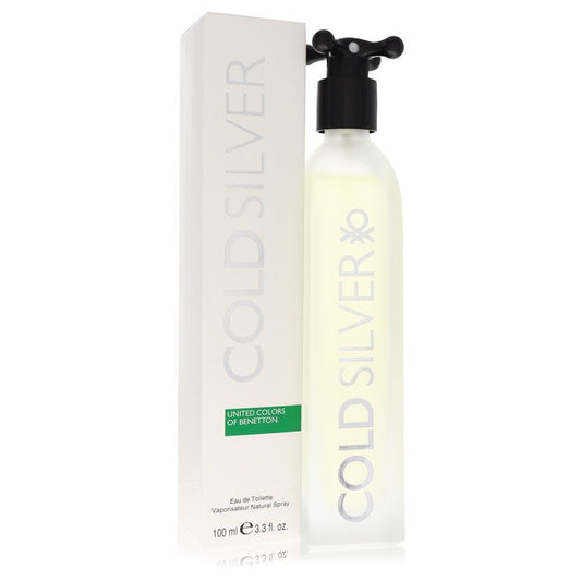 Cold Silver by BenettonEau De Toilette Spray 3.3 ozBenetton3.3 oz