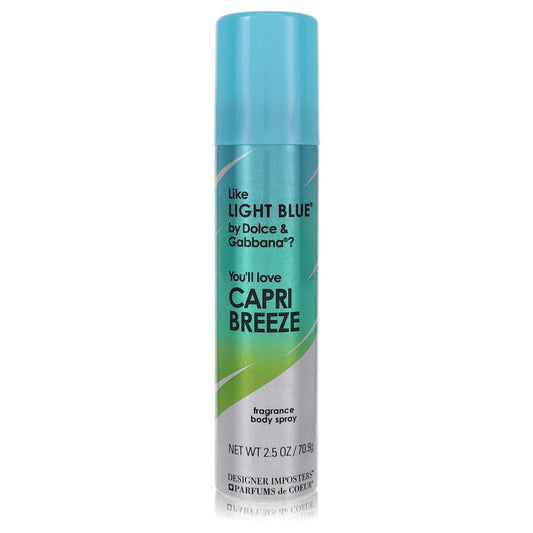 Designer Imposters Capri Breeze by Parfums De CoeurBody Spray 2.5 ozParfums De Coeur2.5 oz