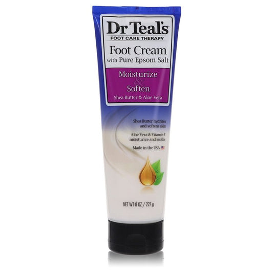 Dr Teal's Pure Epsom Salt Foot Cream by Dr Teal'sPure Epsom Salt Foot Cream with Shea Butter & Aloe Vera & Vitamin E 8 ozDr Teal's8 oz