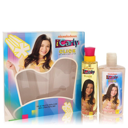 iCarly Click by Marmol & SonGift Set -- 3.4 oz Eau De Toilette Spray + 8 oz Body LotionMarmol & Son--