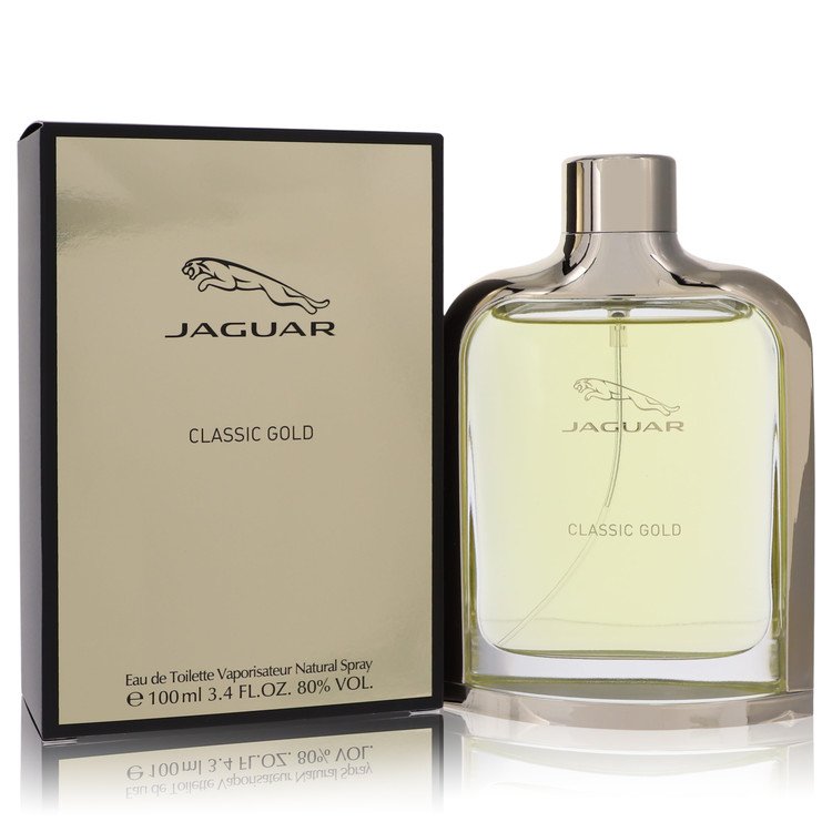 Jaguar Classic Gold by JaguarEau De Toilette Spray 3.4 ozJaguar3.4 oz