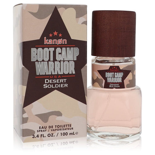 Kanon Boot Camp Warrior Desert Soldier by KanonEau De Toilette Spray 3.4 ozKanon3.4 oz